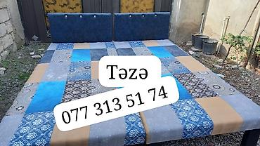 Yeni, İkinəfərlik çarpayı, Bazasız, Matras ilə, Siyirməsiz