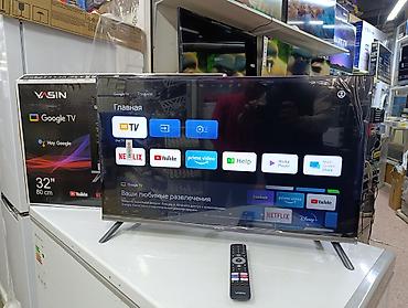 Телевизоры: Срочная Акция Телевизор ясин 32g11 android, 81 см диагональ, с — 10