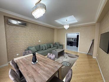 qara qarayev m: İcarəyə verilir 2 otaqlı yeni tikili 77 m², Şah İsmayıl Xətai m — 2