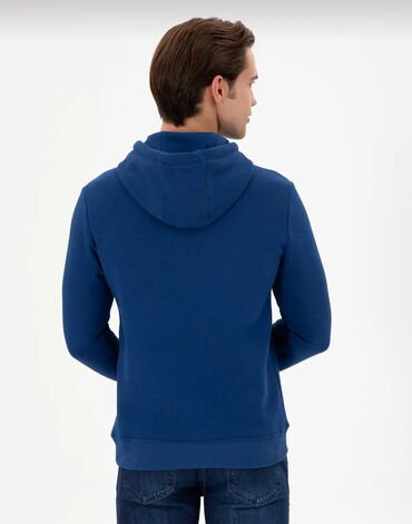 string alt paltarı: Svitşot, U.S. Polo Assn, M (EU 38), rəng - Göy