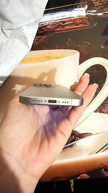 m4 pro: İphone 15 pro 256gb 88 pil zavod nöqtə ciziği yoxdu xanim telefonudu — 6