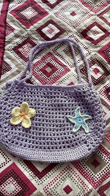 Çantalar: “Ocean bag”
Tamamilə əlilə toxunulan çanta — 2