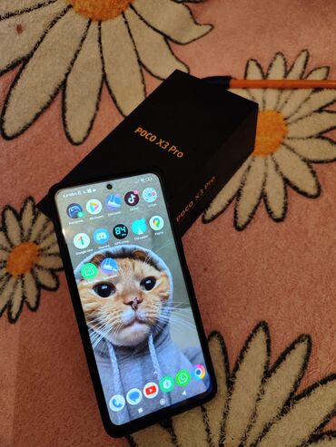 телефон fly nimbus 4: Poco X3 Pro, 128 ГБ, цвет - Синий