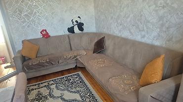 tum: Yataq otağı mebel dəsti və soyuducu - İki nəfərlik taxta çarpayı — 5