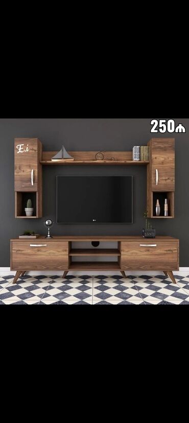 TV altlığı: Yeni, Düz TV altlığı, Polkalı, Laminat — 10