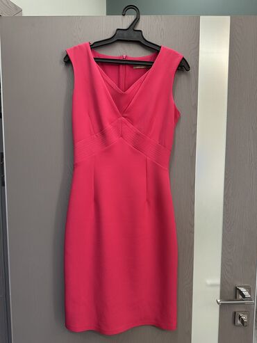 итальянское платье: Бальное платье, Короткая модель, цвет - Розовый, M (EU 38), В наличии