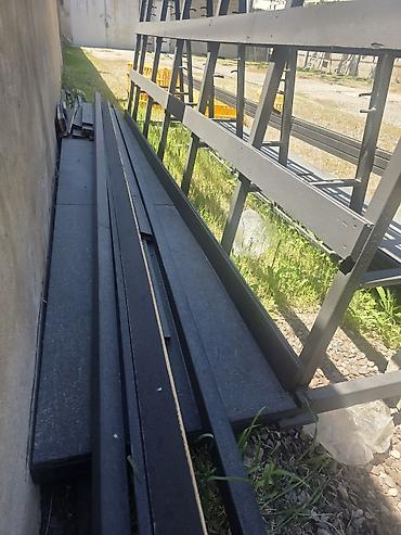 stend vitrin: Şüşə və vitraj panellərin daşınması üçün metal “A-Frame” stend - — 4