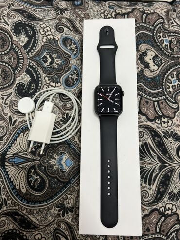 навигатор купить: Apple Watch Series 5, 44 мм (алюминий, цвет Space Gray)