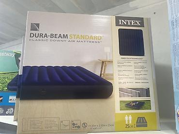 downy: Надувной матрас Intex Dura-Beam Standard Classic Downy - Технология — 1