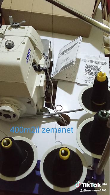 JAKI sürfile/overlok tikiş maşını - Peşəkar overlok tikişi üçün