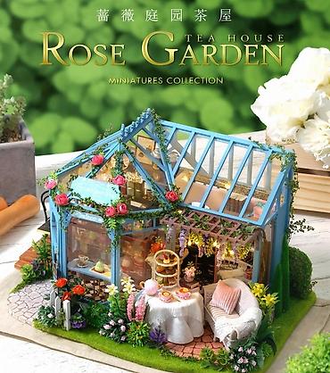 кулич набор: Набор для сборки миниатюрного домика «Rose Garden Tea House» Цена — 3