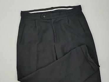 smog basic regular fit: Spodnie garniturowe męskie, rozmiar S — 1