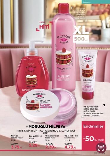 Kosmetika dəstləri: Kosmetik dəst, Faberlic, >10 məhsul, Yeni, Ünvandan götürmə, Pulsuz çatdırılma, Ödənişli çatdırılma — 41