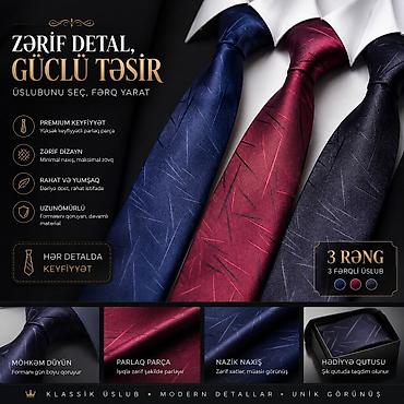 qalstuk: Kişi üçün hazır düyünlü, fermuarlı qalstuk - Model: Zip-qalstuk — 1