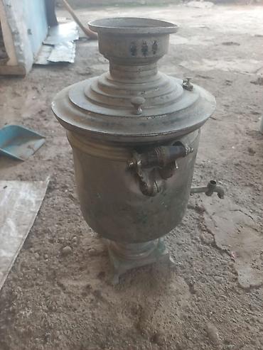 ikinci el televizyon: Klassik metal samovar - Material: qalın metal/korpus, döküm dayaq. - — 2
