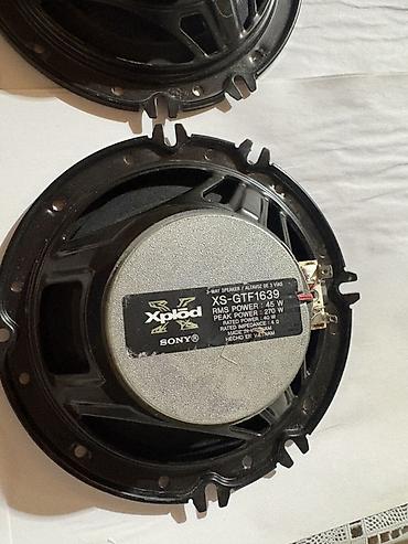 avtomobil manitoru: Sony Xplod XS-GTF1639 avtomobil akustikası – 4 ədəd (komplekt) — 4
