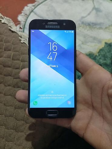 tekno spark 20: Samsung Galaxy A3 2017, 16 GB, rəng - Qara, Düyməli, Barmaq izi — 2