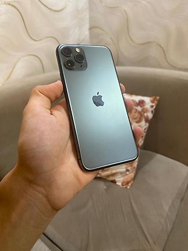 IPhone 11 Pro, 64 GB, Matte Midnight Green, Zəmanət, Simsiz şarj, Face ID lalafo.az -da IPhone 11 Pro, 64 GB, Matte Midnight Green, Zəmanət, Simsiz şarj, Face ID