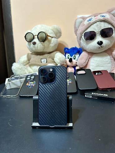 iphone 2 sim: IPhone 15 Pro, Б/у, 256 ГБ, Blue Titanium, Зарядное устройство, Защитное стекло, Чехол, 86 % — 2