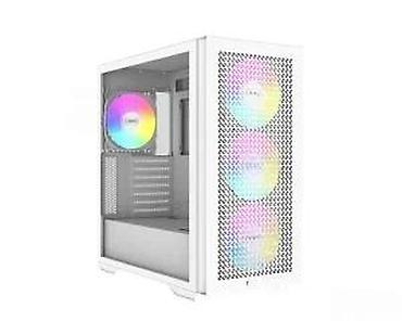 Ostali kompjuterski delovi: Računarsko kućište RAIDMAX – midi tower, belo, sa staklenom bočnom — 12