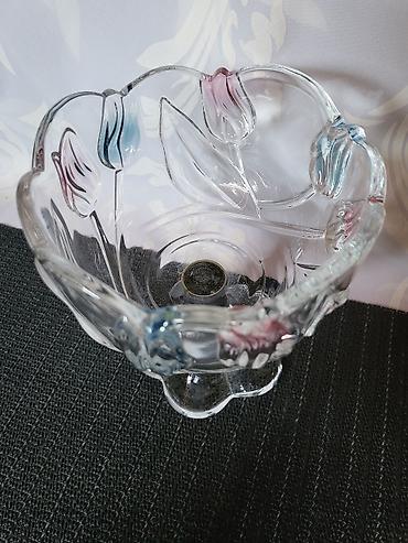 Ostalo posuđe: Bombonijera nova tkz tulipan Walther,Nemacka iz 70ih. Bombonijera — 6