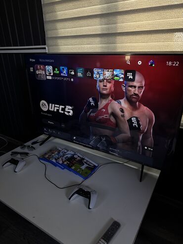 игры приставки: Акция 1+1=3‼️‼️‼️ Аренда PlayStation 5 🎮 Телевизор TCL-55дюм, 120