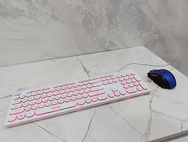 wl mouse: Клавиатура, Мембранная, Проводное подключение, Размер: 100% — 4
