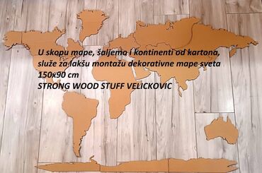 Ostali nameštaj: Mapa je izrađena iz delovoa sa 3D izgledom u dva sloja od trvrdog — 8