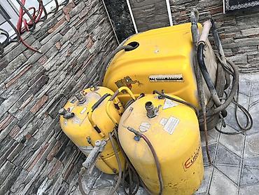 karavan icaresi: Sənaye səviyyəli qum püskürtmə (sandblasting) avadanlığı komplekti - — 1
