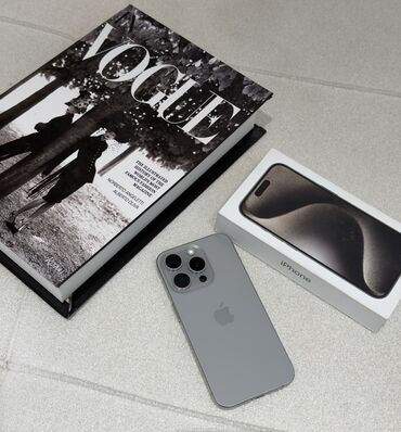 Apple iPhone: IPhone 15 Pro, 128 GB, Natural Titanium, Face ID — 1