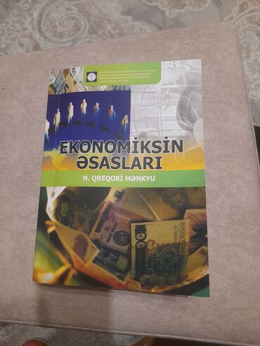 elxan elatlı susan qadın kitabı pdf: Ekonomiksin əsasları kitabı, Qriqori Menkyu, istifadə edilməyib