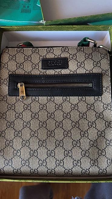 Классические сумки: Сумка через плечо Gucci GG Canvas - Материал: плотный канвас с — 4