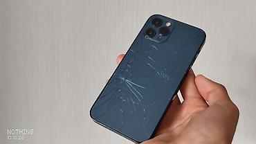 IPhone 12 Pro, Б/у, 256 ГБ, Matte Midnight Green, Зарядное устройство, Защитное стекло, Чехол, 84 %