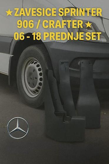 Fenders: ZAVESICE BLATARICE SPRINTER 906 VW CRAFTER PREDNJE SET 06-18 | — 2
