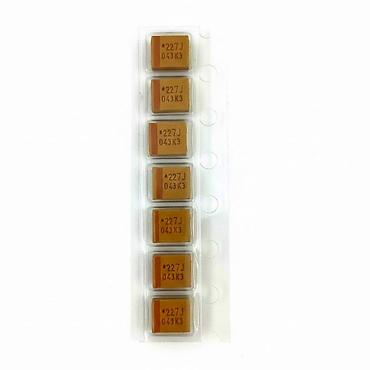 apple mini: Танталовый конденсатор 227J 6,3 V 220 мкФ 6V, емкость 2,2. - 10 — 1