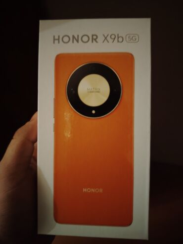 Honor: Honor X9b, 256 GB, rəng - Narıncı, Simsiz şarj, Barmaq izi, İki sim kartlı