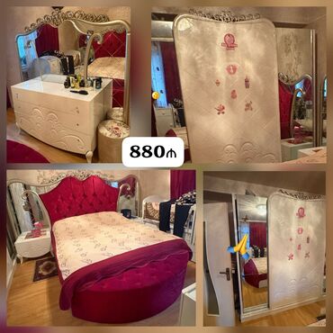 *880₼ YATAQ mebeli :-TƏCİLİ SATILIR*‼️ Baza yoxdur yaxşı vəziyyətdədir