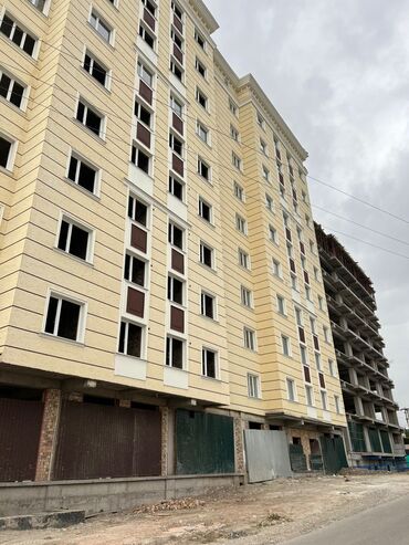 квартиры в районе ошского рынка: 1 комната, 39 м², Элитка, 9 этаж, ПСО (под самоотделку)