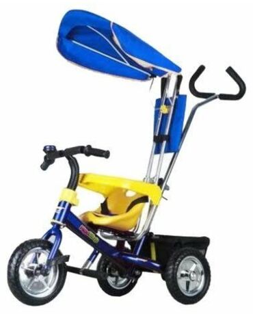 велосипед трёхколёсный детский: Коляска, Б/у