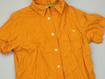 Koszula 10 lat, stan - Dobry, wzór - Jednolity kolor, kolor - Żółty