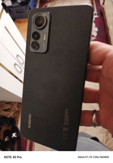 xiaomi 12 qiymeti: Xiaomi Mi 12 Lite, 128 GB, rəng - Boz, 
 Face ID