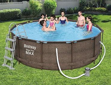 Каркасный бассейн Bestway Steel Pro MAX - Размер: 366 × 100 см -