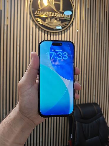 telefon iphone 11: IPhone 16 Pro, 128 GB, Black Titanium, Face ID, Sənədlərlə, Zəmanət — 5