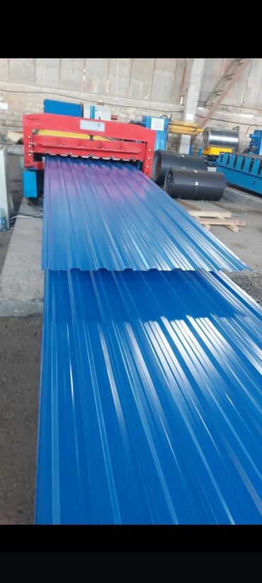 Profnastil: Metal dam örtükləri və tikinti materialları - Profil metal dam — 1