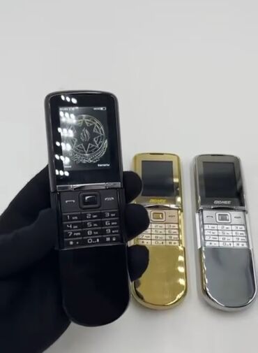 8 plas: Nokia 8 Sirocco, цвет - Черный, Кнопочный