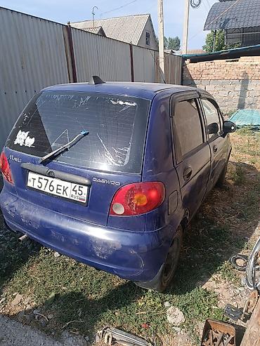 Транспорт: Daewoo Matiz: 2007 г., 0.8 л, Механика, Бензин — 3