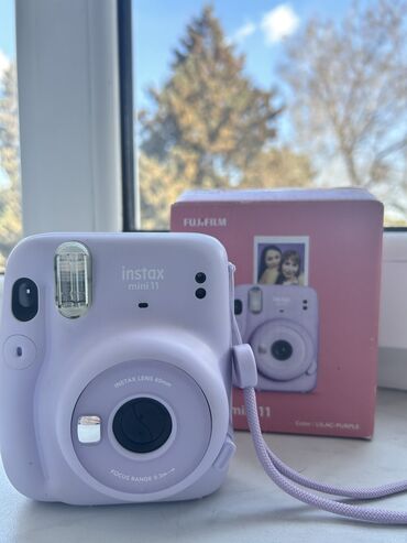 fotoapparat momentalnoi pechati fujifilm instax mini: Yeni alınıb işlenmeyib İnstax mini 11 lila rengi Real alıcılar