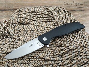 чехол для ножа: Складной нож Viking Nordway K283-1 сталь 5Cr15MoV, рукоять G10 Общая