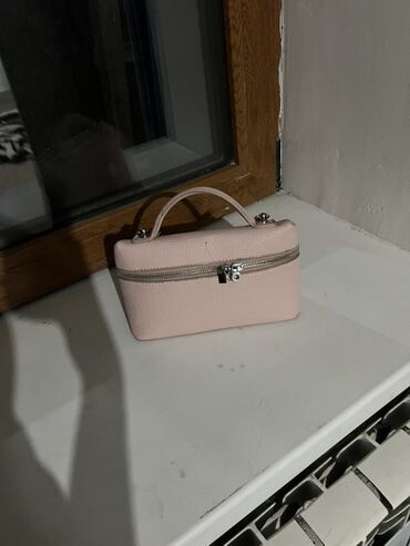 Косметички: Косметичка/органайзер в форме мини‑чемоданчика. - Цвет: нежно‑розовый