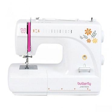 Tikiş maşınları: Tikiş maşını "Butterfly JH8190A"Kreditlə ayda sadəcə 14.70AZN ödəməklə — 1